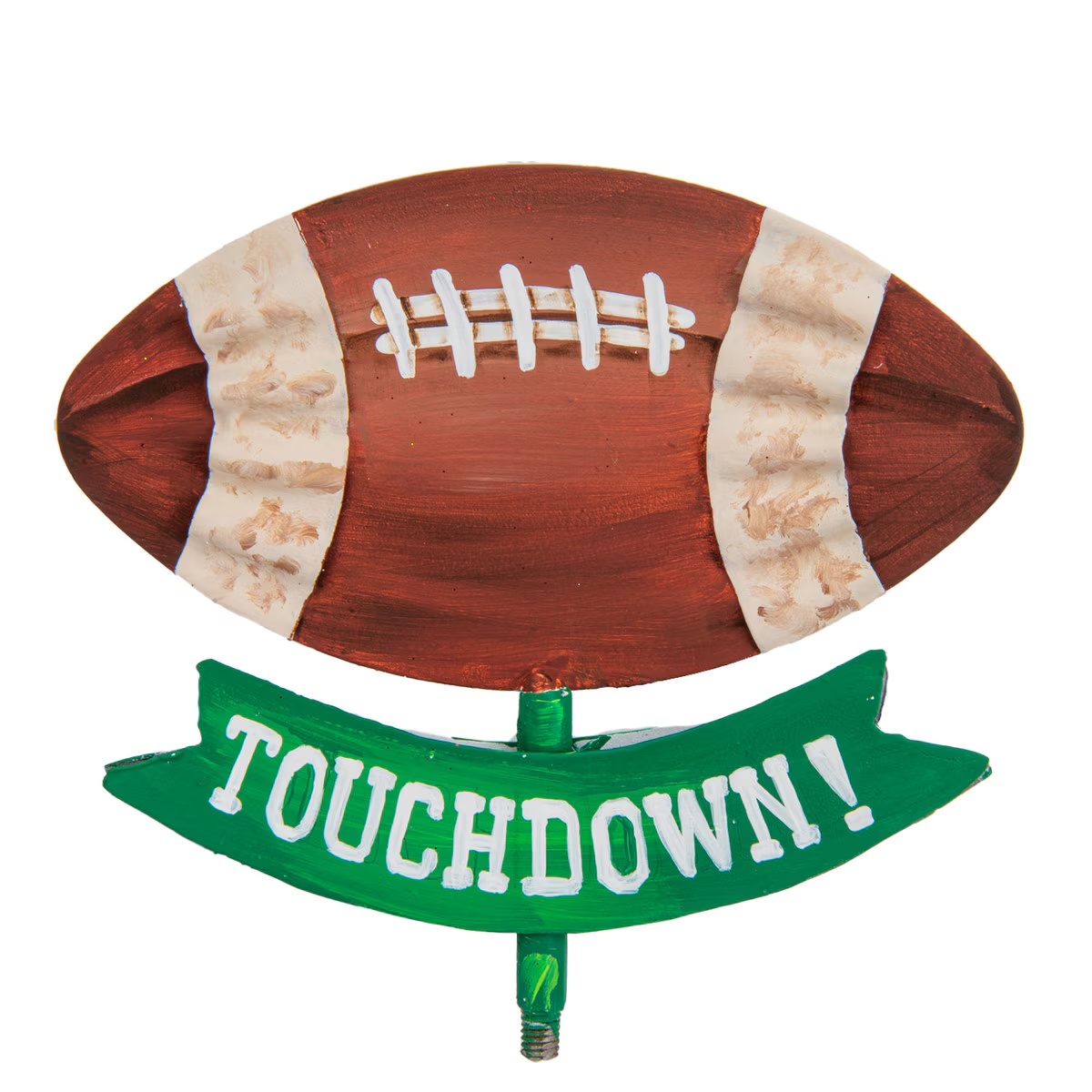 TOUCHDOWN FOOTBALL FINIAL Y24003 IN THE WIND touchdown-football-finial-y24003-in-the-wind