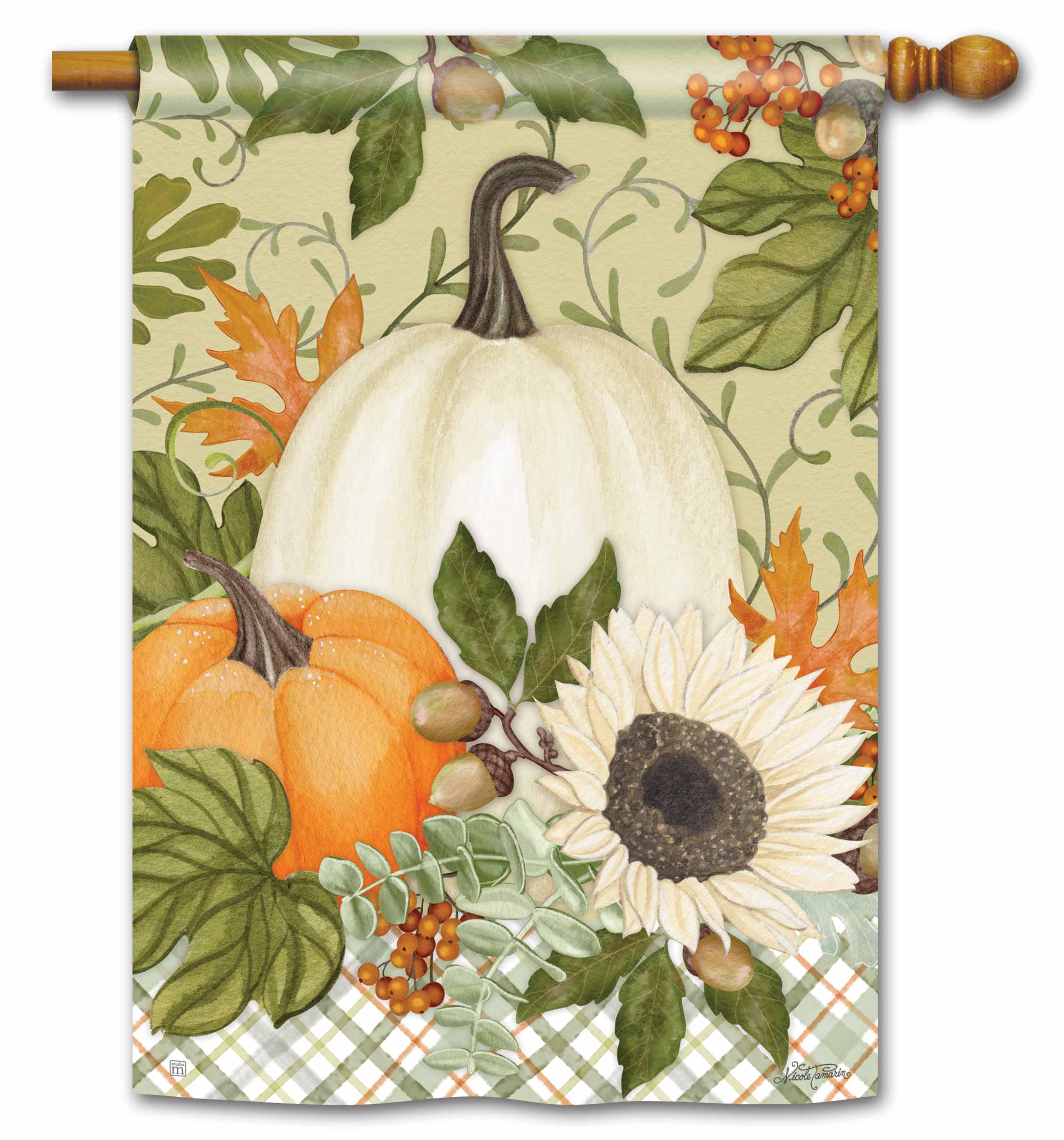 Fall themed flags | IN THE WIND