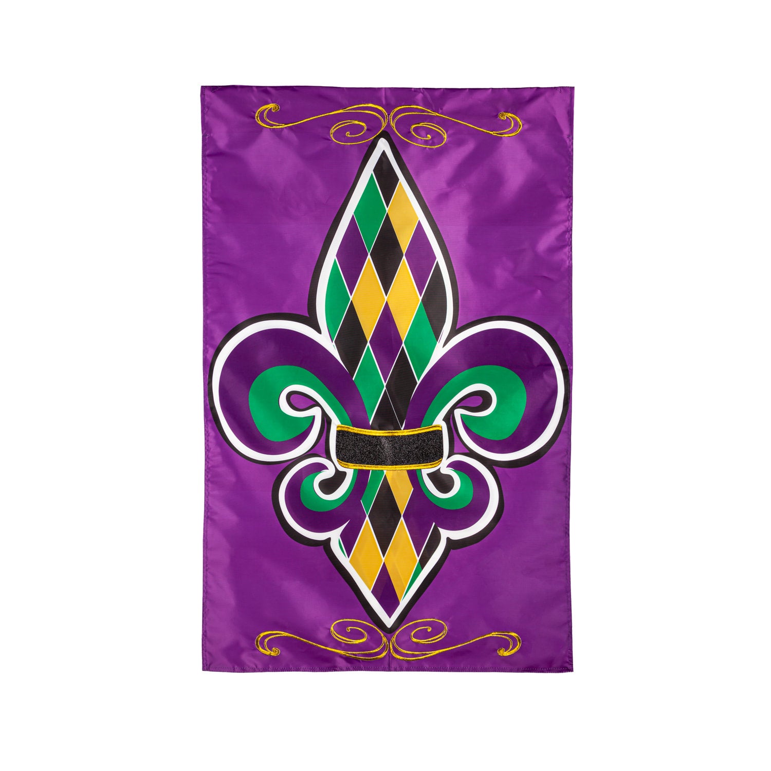 FLEUR DE LIS FLAG #159634 | IN THE WIND